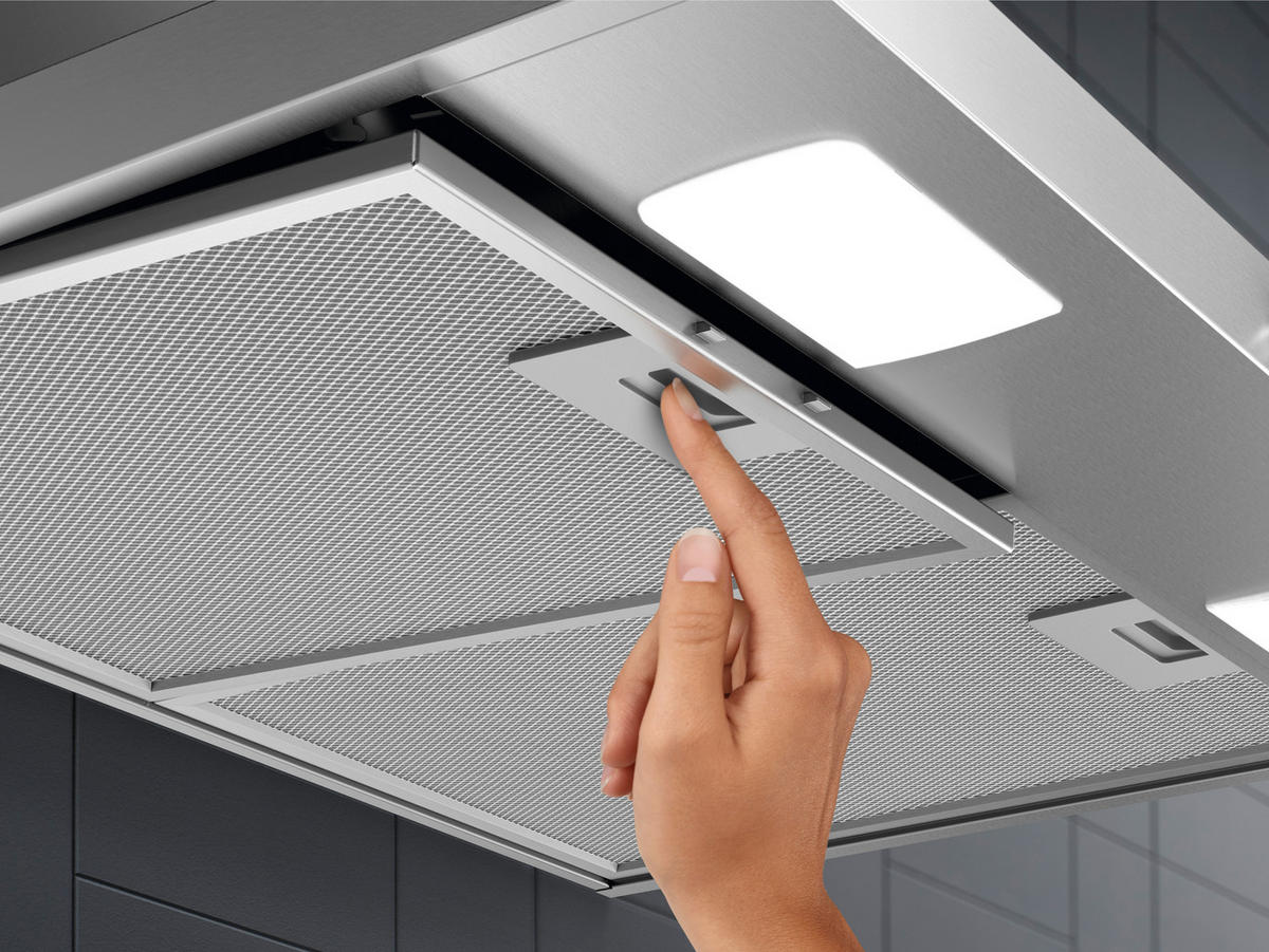 DUNSTABZUGSHAUBE LFC316X  - Edelstahlfarben, Basics, Metall (59,8/69,0-102,0/45cm) - Electrolux