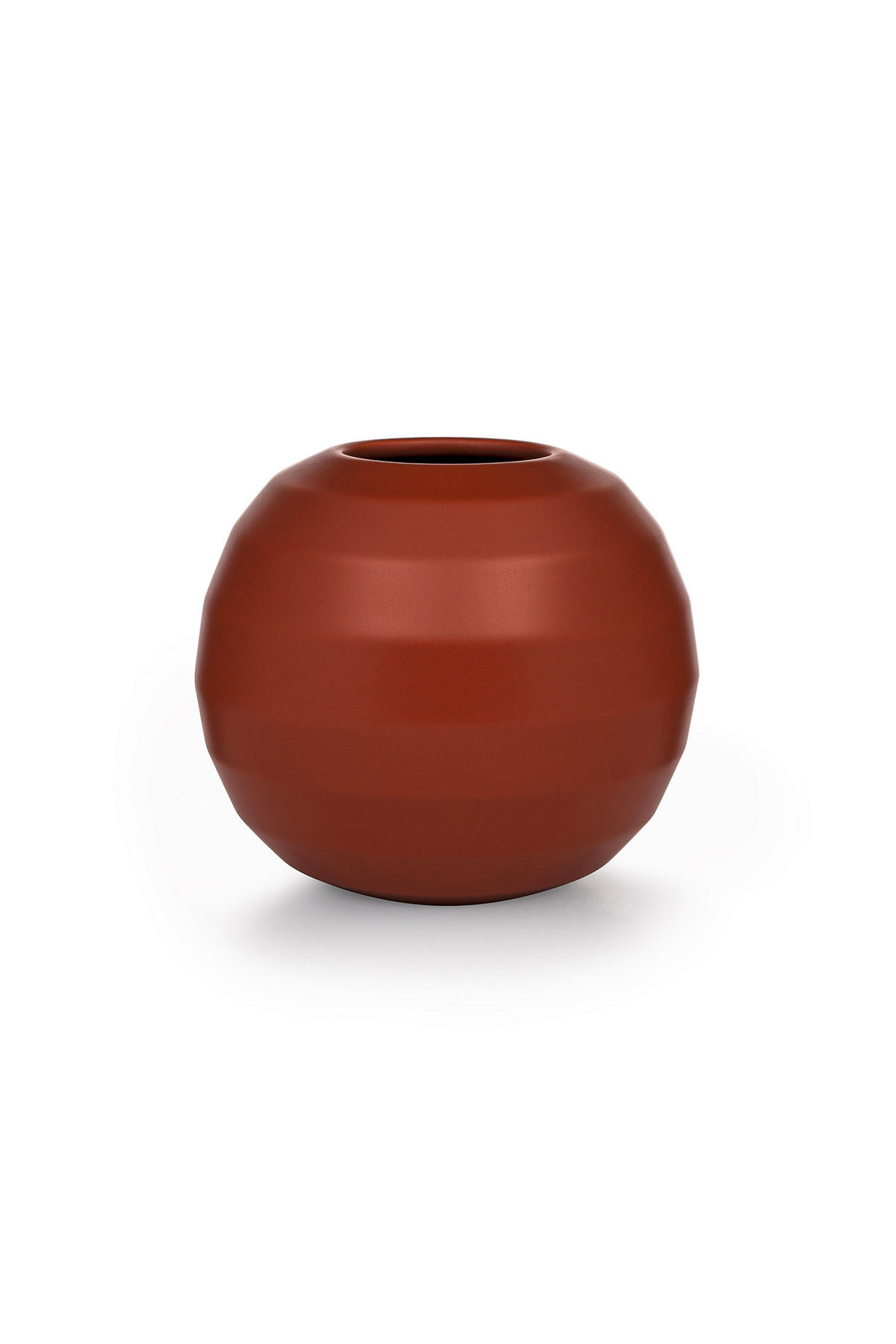 VASE 14 cm  - Rotbraun, Basics, Keramik (16/14cm) - Markslöjd