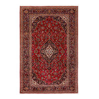 ORIENTTEPPICH 100/150 cm Keshan  - Rot, Lifestyle, Textil (100/150cm) - Cazaris