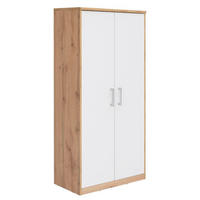 KOMMODE  in 72/148/36 cm  - Silberfarben/Eiche Wotan, Basics, Holzwerkstoff/Kunststoff (72/148/36cm) - Xora