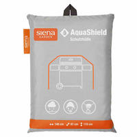 GRILLABDECKHAUBE 148/110/61 cm  - Hellgrau, Basics, Textil (148/110/61cm) - Siena Garden