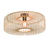 DECKENLEUCHTE GOOD&MOJO 60/20 cm  - Naturfarben, Trend, Holz (60/20cm) - Good & Mojo