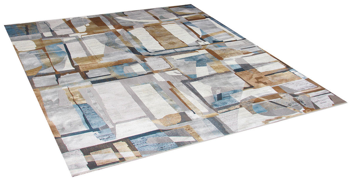 Covor Țesut  - albastru/crem, Design, textil (160/230cm) - Dieter Knoll