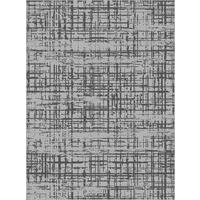 Covor Țesut  - alb/gri, Design, textil (120/170cm) - Novel