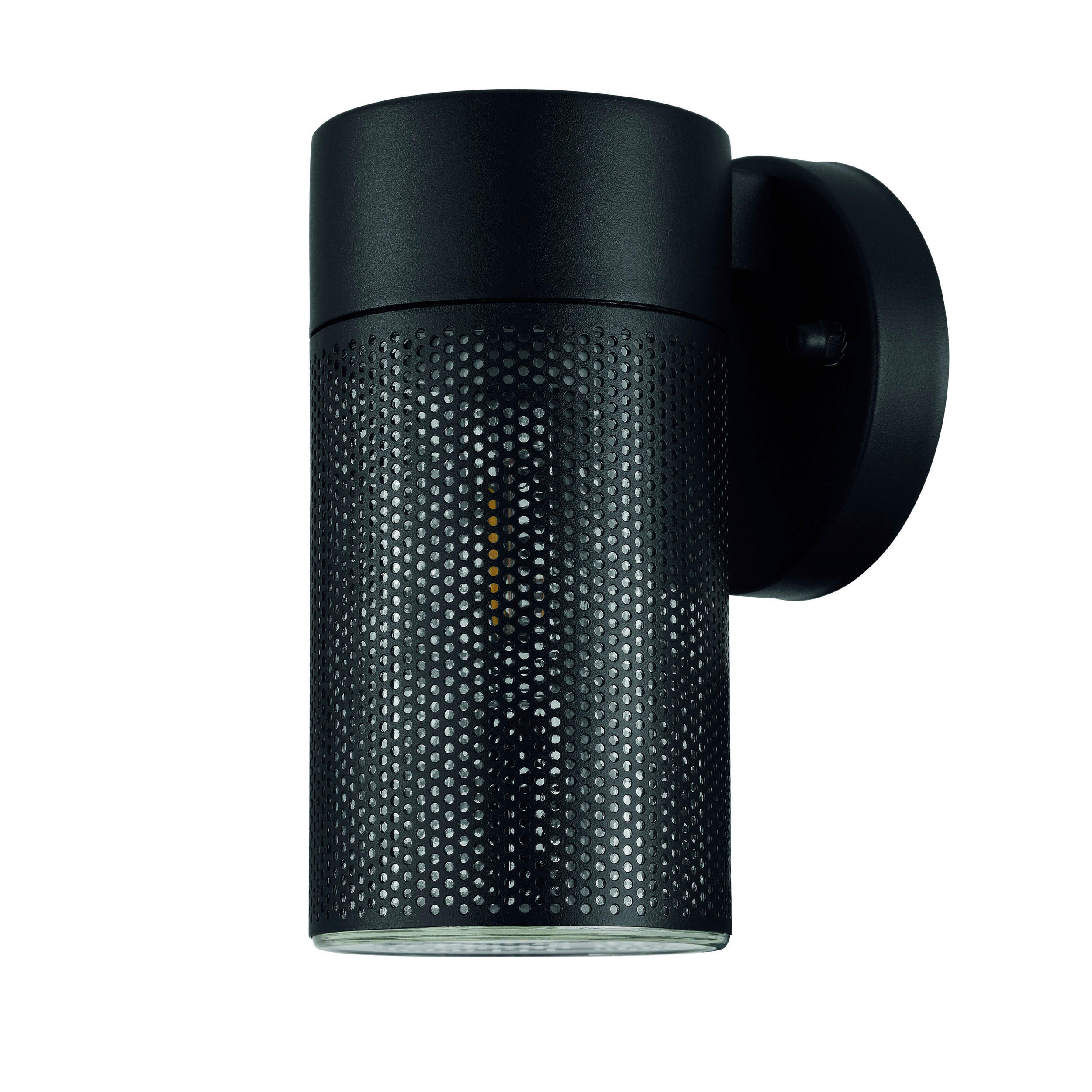 AUßENWANDLEUCHTE 20/10/14,5 cm   - Klar/Schwarz, Design, Glas/Metall (20/10/14,5cm) - Eglo