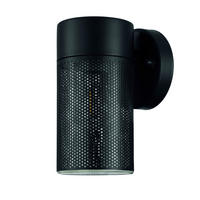 AUßENWANDLEUCHTE 20/10/14,5 cm   - Klar/Schwarz, Design, Glas/Metall (20/10/14,5cm) - Eglo