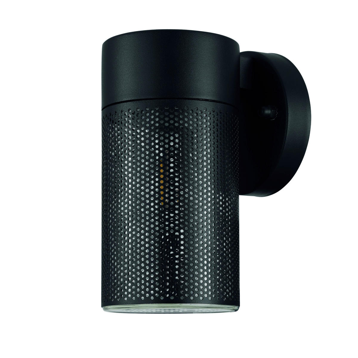 AUßENWANDLEUCHTE 20/10/14,5 cm   - Klar/Schwarz, Design, Glas/Metall (20/10/14,5cm) - Eglo