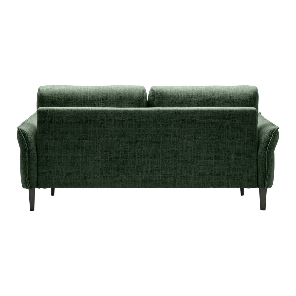 3-SITS SOFFA i vävt tyg mörkgrön  - svart/mörkgrön, Modern, trä/textil (183/85/92cm) - MID.YOU