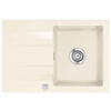 SPÜLE Genea 75 / 50900210  - Magnolie, Basics, Keramik (75/51/20cm) - Systemceram