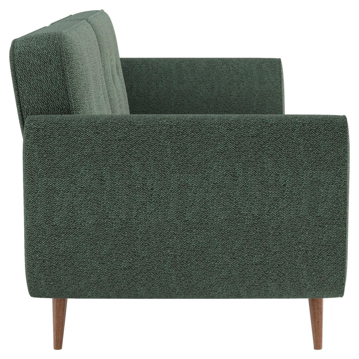 ZOFA S POSTELJNO FUNKCIJO,  zelena tekstil  - zelena/temno zelena, Moderno, tekstil/les (222/87,5/83cm) - MID.YOU