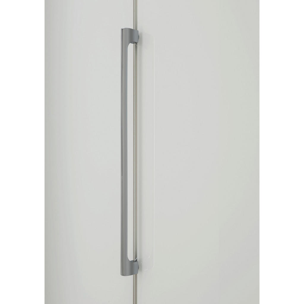 Thumbnail - Dieter Knoll Falttürenschrank, Grau, Weiß, Metall, 6 Fächer, 300x216x58 cm, ISO 9001, Goldenes M, Made in Germany, Beimö...