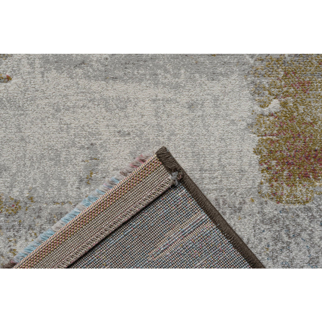 Thumbnail - Novel Webteppich Carania, Mehrfarbig, Textil, Abstraktes, rechteckig, 133x195 cm, Reach, Oeko-Tex® Standard 100, für Fuß...