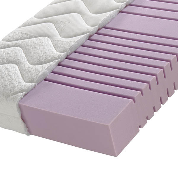 KALTSCHAUMMATRATZE - Weiß, KONVENTIONELL, Textil (90/200cm) - Novel