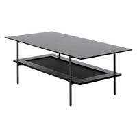 COUCHTISCH - Schwarz, MODERN, Holzwerkstoff/Metall (110/55/40cm) - Boxxx