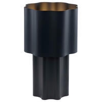 TISCHLEUCHTE - Schwarz, Trend, Metall (23/36cm) - Collet's Monde