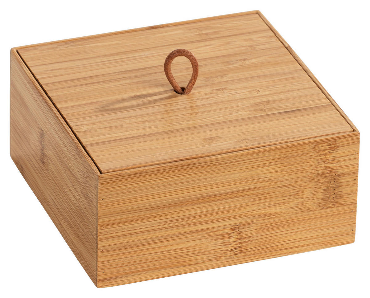 ORGANIZÉR hnedá - hnedá, Basics, drevo (15/7/15cm)