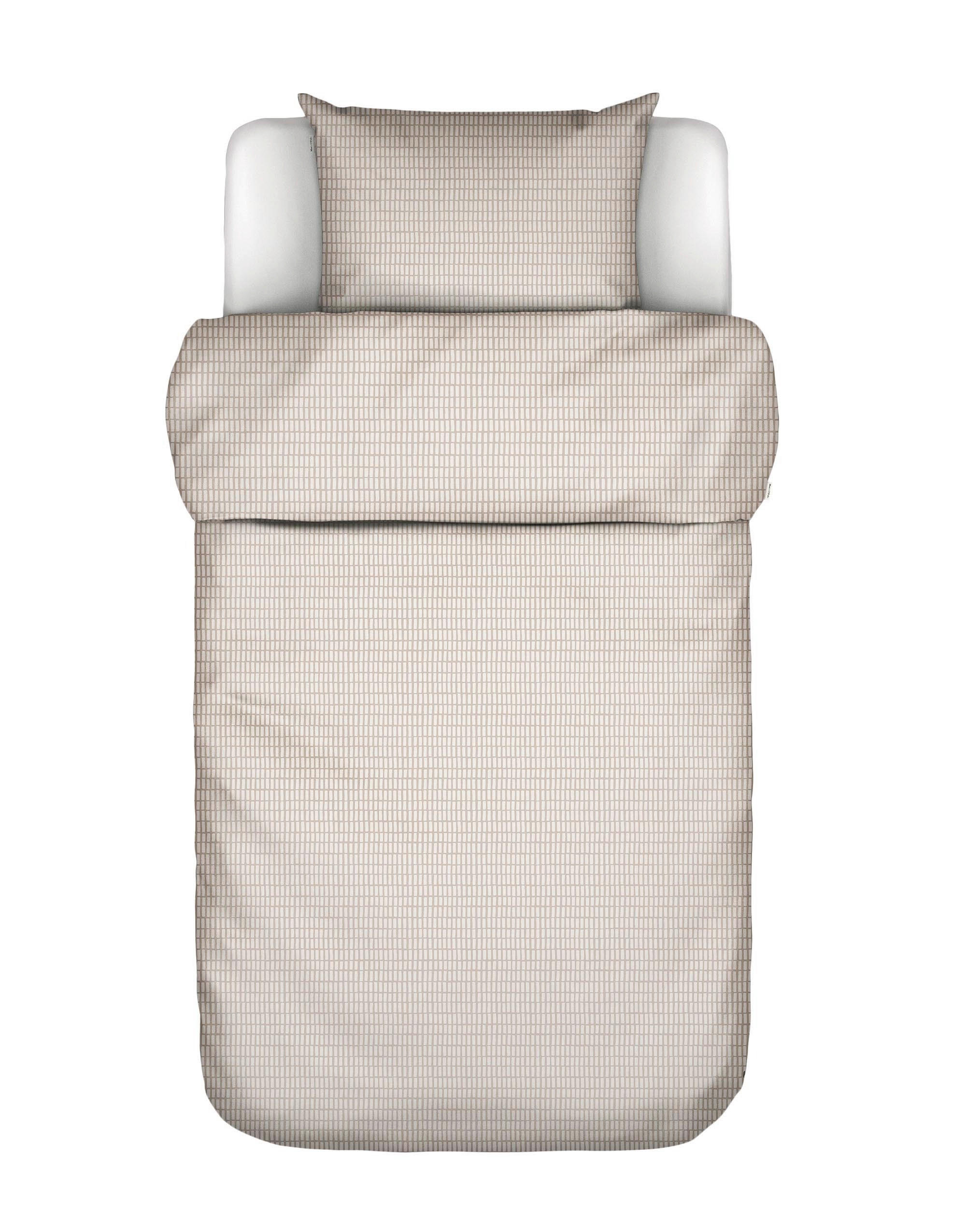 BETTWÄSCHE Loke Satin 155/220 cm  - Creme, KONVENTIONELL, Textil (155/220cm) - Marc O'Polo