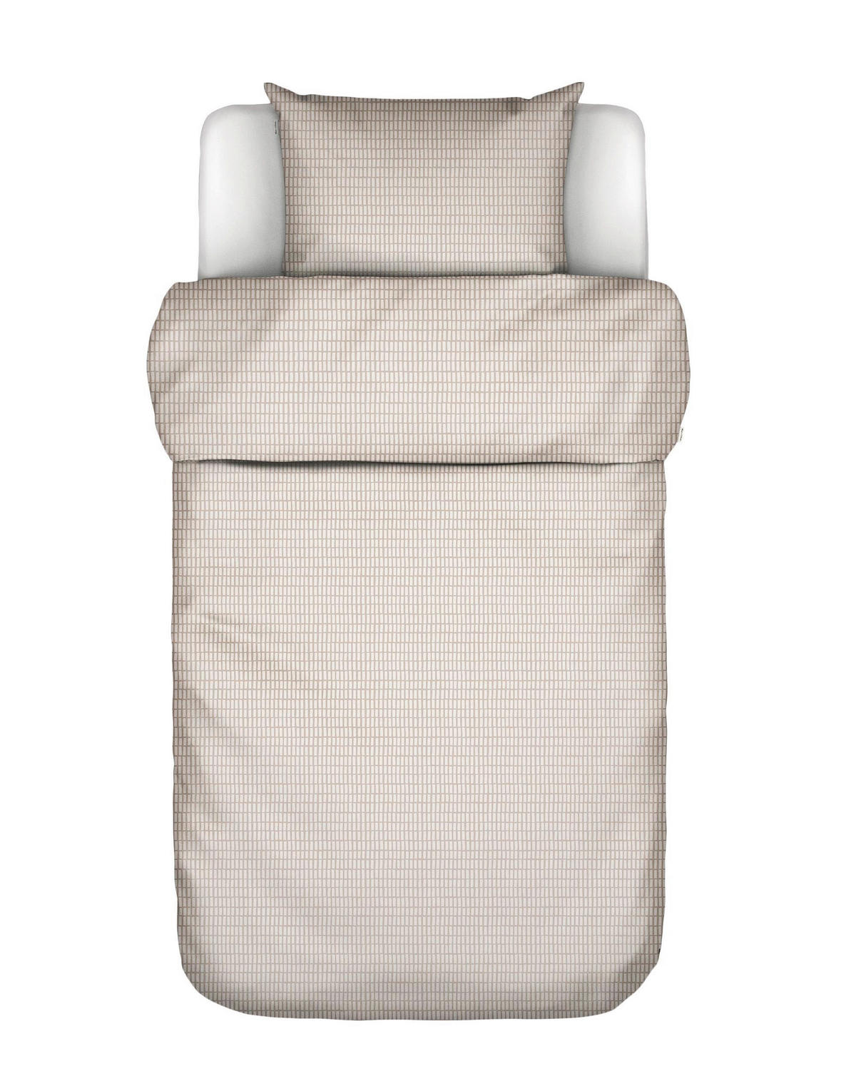 BETTWÄSCHE Loke Satin 155/220 cm  - Creme, KONVENTIONELL, Textil (155/220cm) - Marc O'Polo