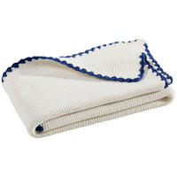 SCHMUSEDECKE  70/90 cm  - Blau/Weiß, Trend, Textil (70/90cm) - My Baby Lou