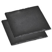 KÍNÁLÓTÁL  20/20 cm   - fekete, Basics, kő (20/20cm) - Homeware Profession.
