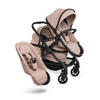 rok isporuke 60 dana  PEACH 7  - cappuccino/crna visoki sjaj, Basics, tekstil/plastika (75/55/39cm) - ICANDY