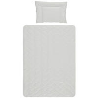 SET ZA DJEČJI KREVETIĆ  100/135 cm     SOFT COTTON  - bijela, Natur, tekstil/prirodni materijali (100/135cm) - Avelia