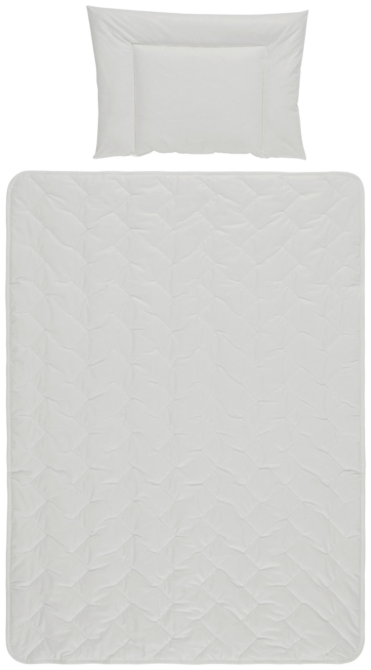 SET ZA DJEČJI KREVETIĆ  100/135 cm     SOFT COTTON  - bijela, Natur, tekstil/prirodni materijali (100/135cm) - Avelia