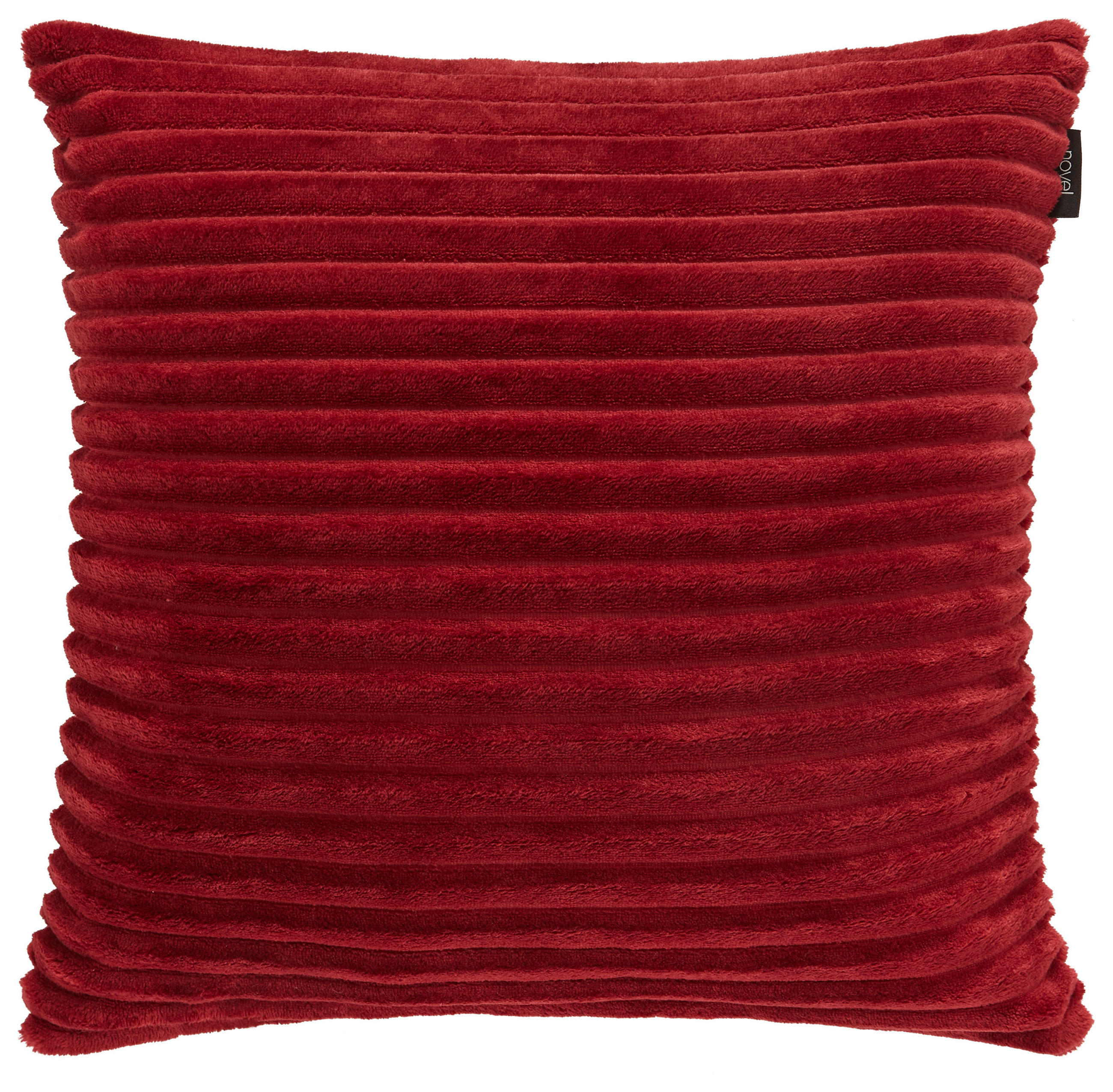 DÍSZPÁRNAHUZAT 48/48 cm  - bordó, Basics, textil (48/48cm) - Novel