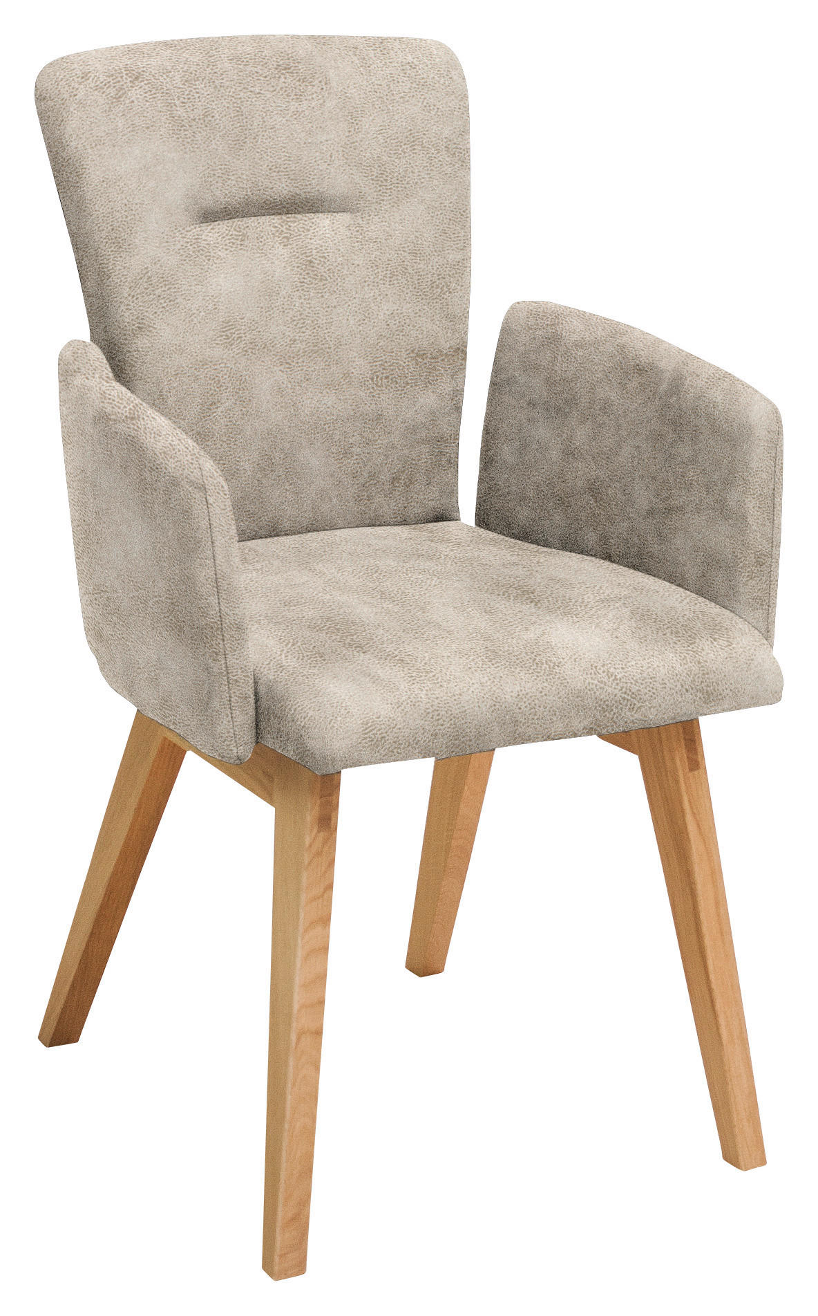 ARMLEHNSTUHL in Holz, Textil Naturfarben  - Naturfarben, KONVENTIONELL, Holz/Textil (57/91/66cm) - Dieter Knoll
