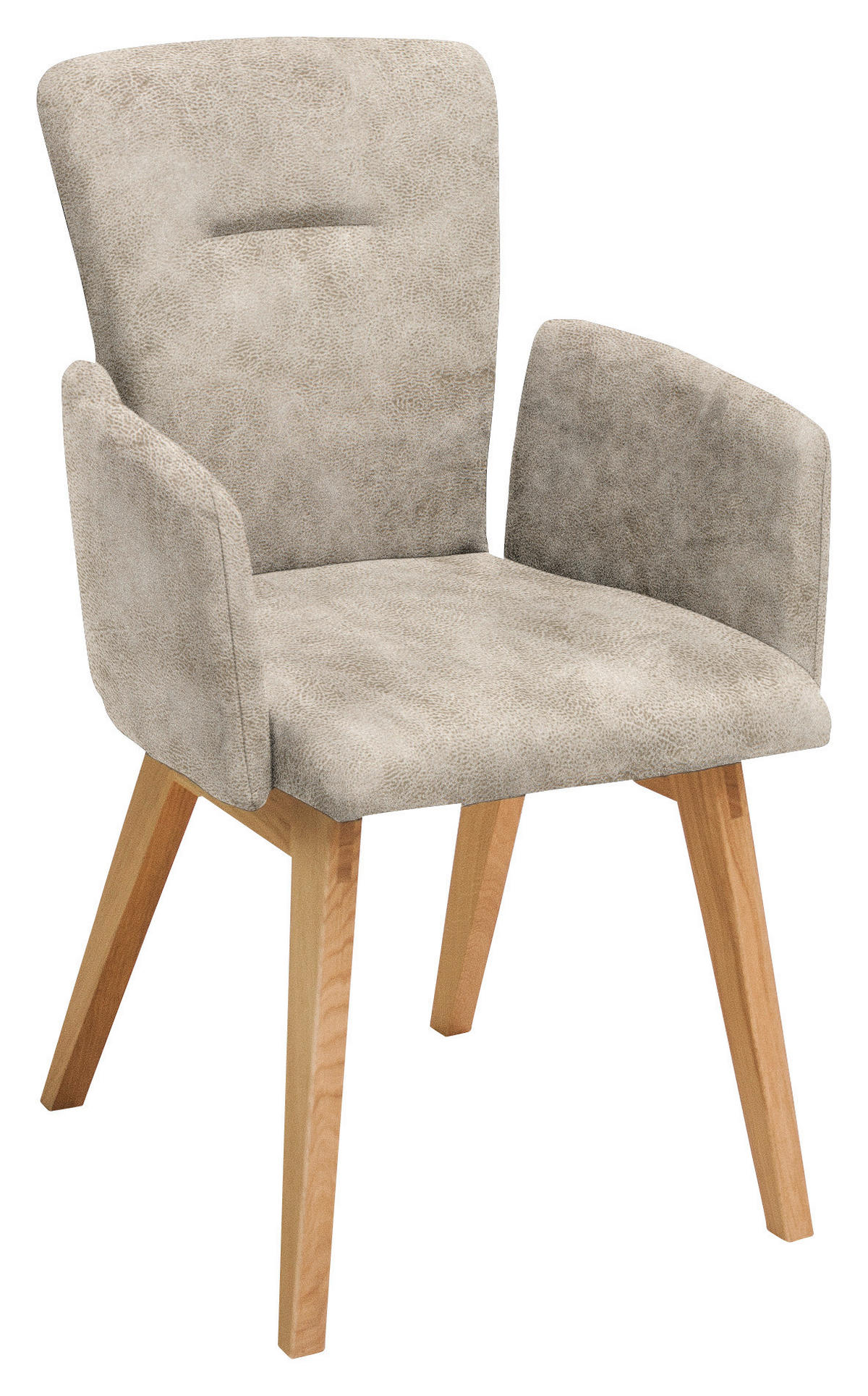 ARMLEHNSTUHL in Holz, Textil Naturfarben  - Naturfarben, KONVENTIONELL, Holz/Textil (57/91/66cm) - Dieter Knoll