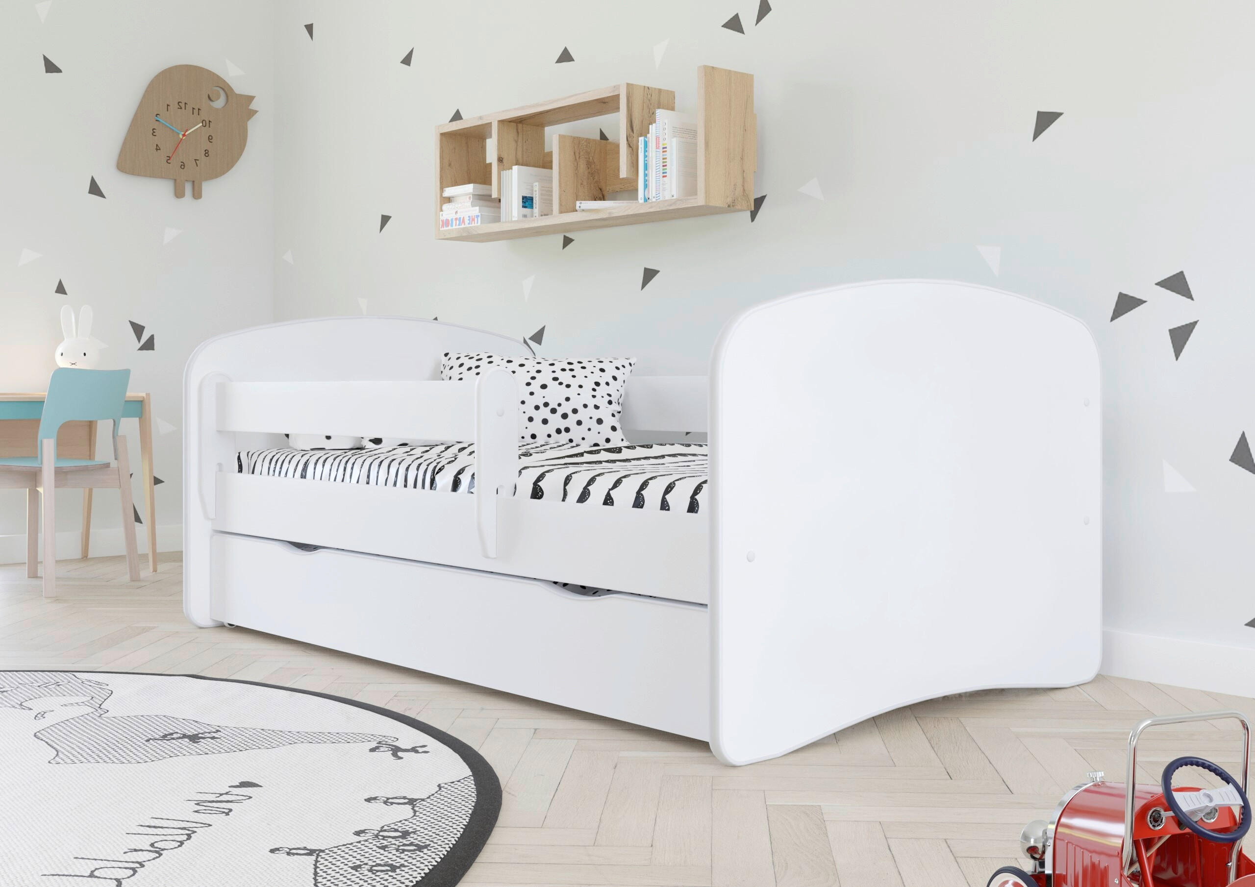 Mid.you Kinder-/Juniorbett Babydreams Weiß 80x160 cm