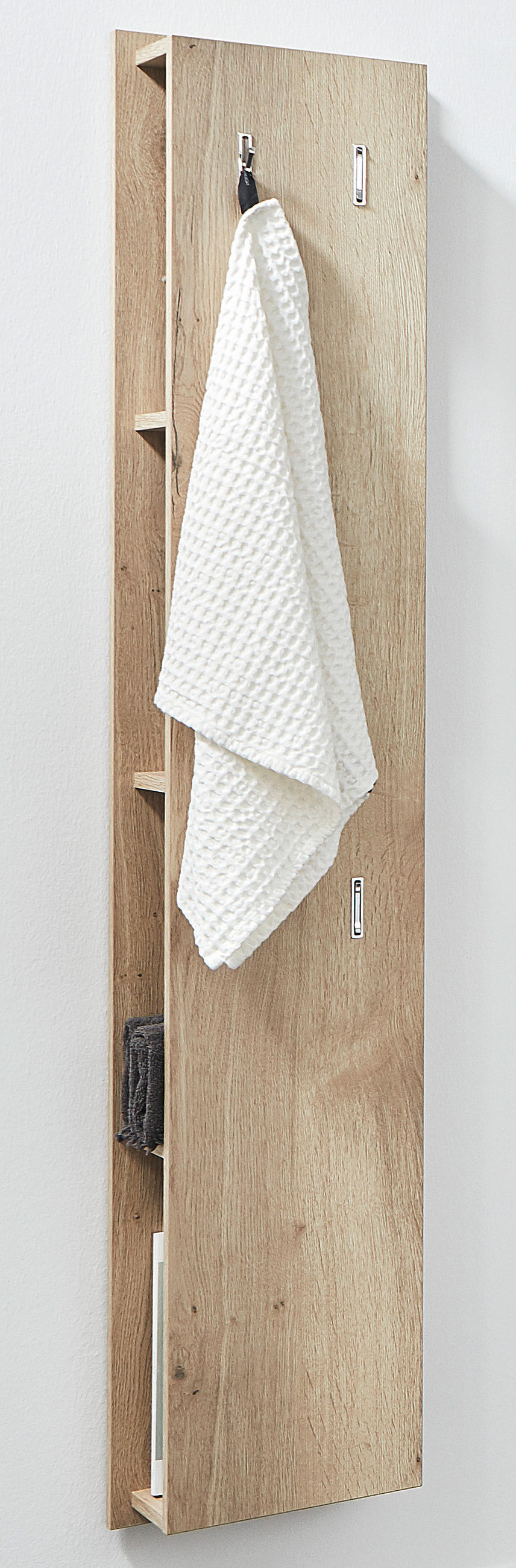 BADEZIMMERREGAL 30/160/15 cm  - Eichefarben, MODERN, Holzwerkstoff (30/160/15cm) - Novel