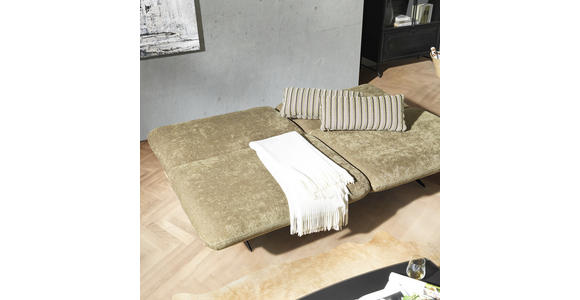 SCHLAFSOFA in Holz, Textil Hellgrün - Beige/Schwarz, Design, Holz/Textil (204/92/90cm) - Dieter Knoll