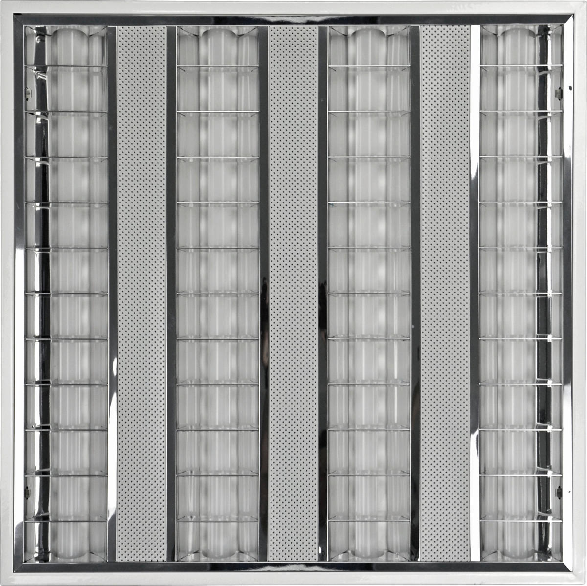 LED-DECKENLEUCHTE 62/62/4 cm   - Weiß, Basics, Metall (62/62/4cm)