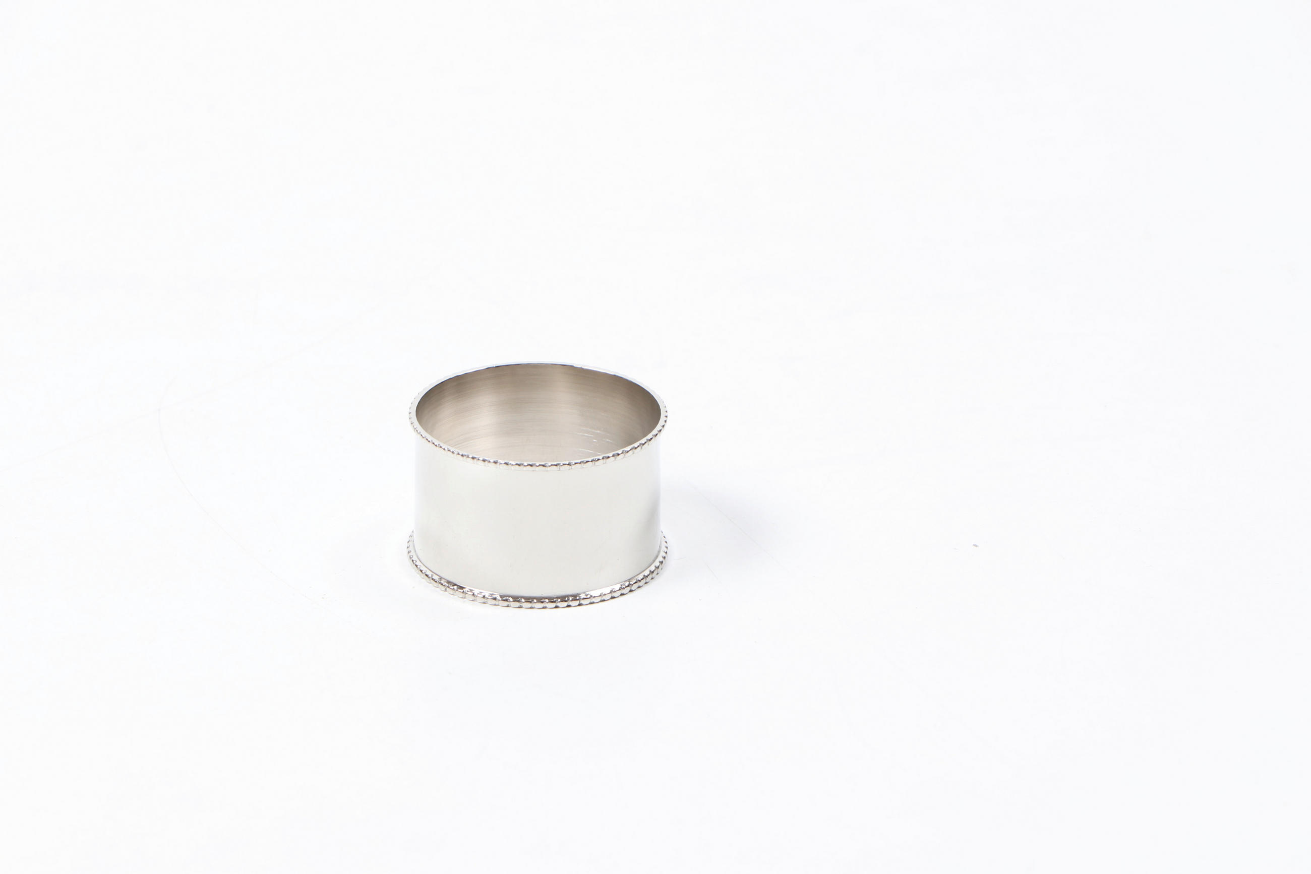 KROUŽEK NA UBROUSKY - barvy niklu, Design, kov (4,5/3cm) - Ambia Home