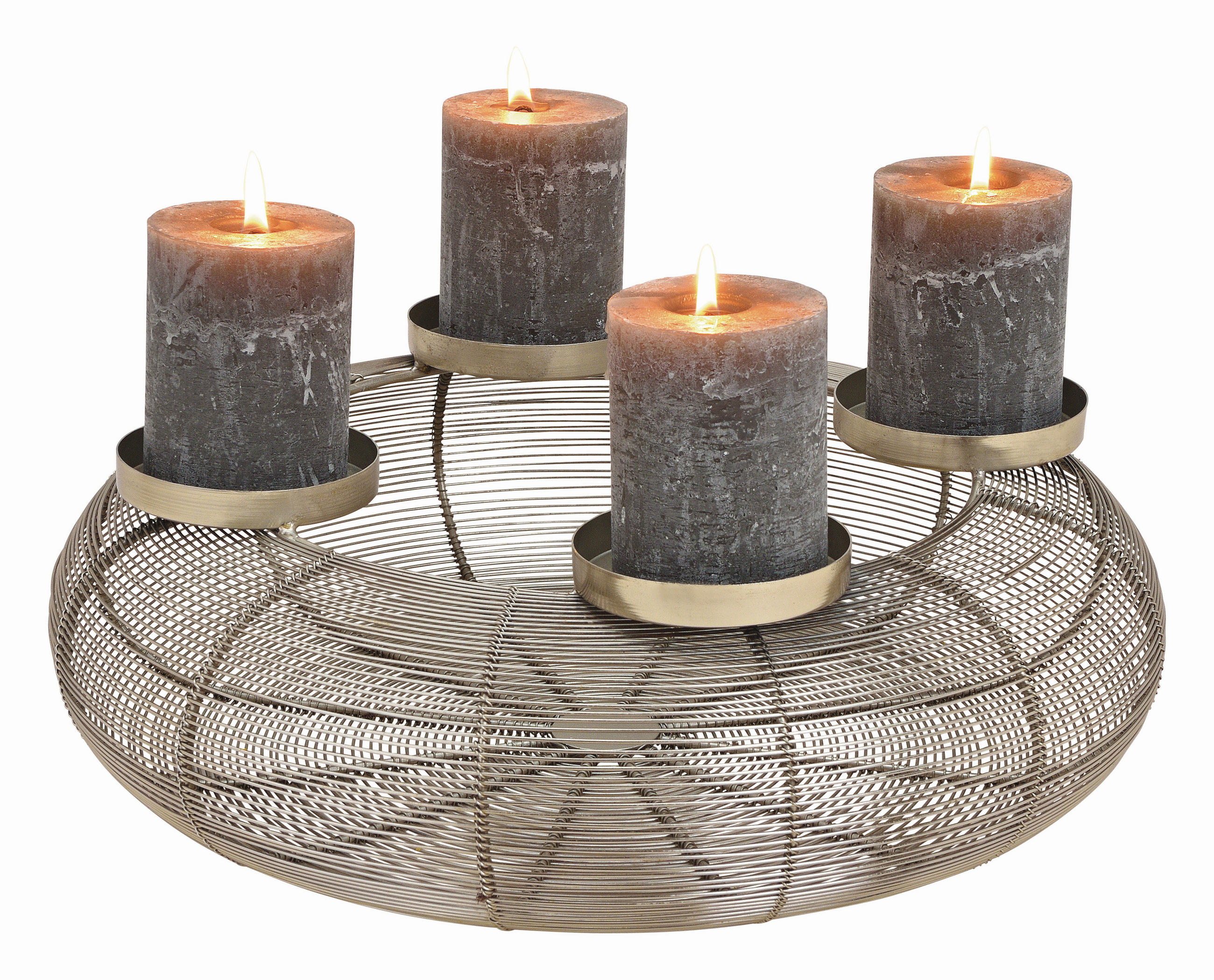 ADVENTSKRANZ  - Basics (38,5/38,5/11cm) - X-Mas