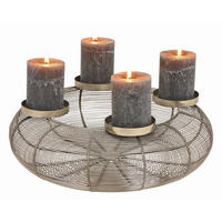 ADVENTSKRANZ  - Basics (38,5/38,5/11cm) - X-Mas
