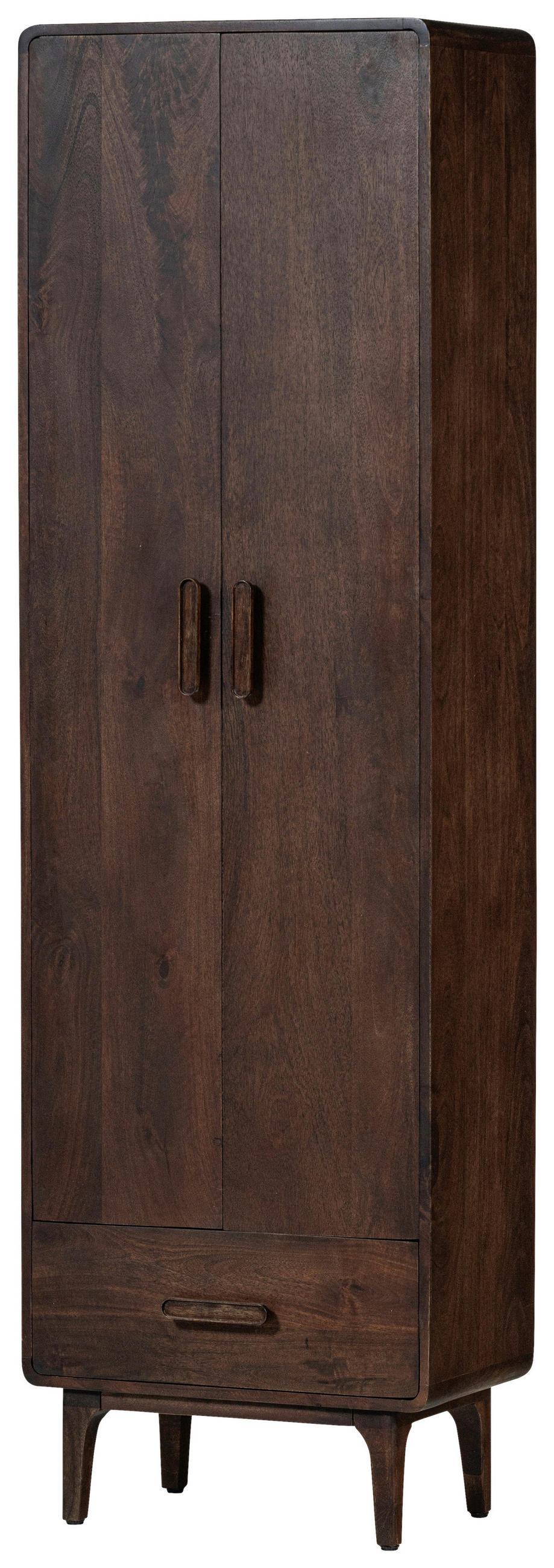 MEHRZWECKSCHRANK 60/200/35 cm  in Dunkelbraun  - Dunkelbraun, Design, Holz (60/200/35cm) - Livetastic