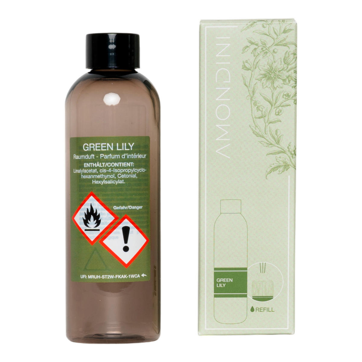 RAUMDUFT-NACHFÜLLUNG 100 ml   - Grün, Basics, Kunststoff (100ml)