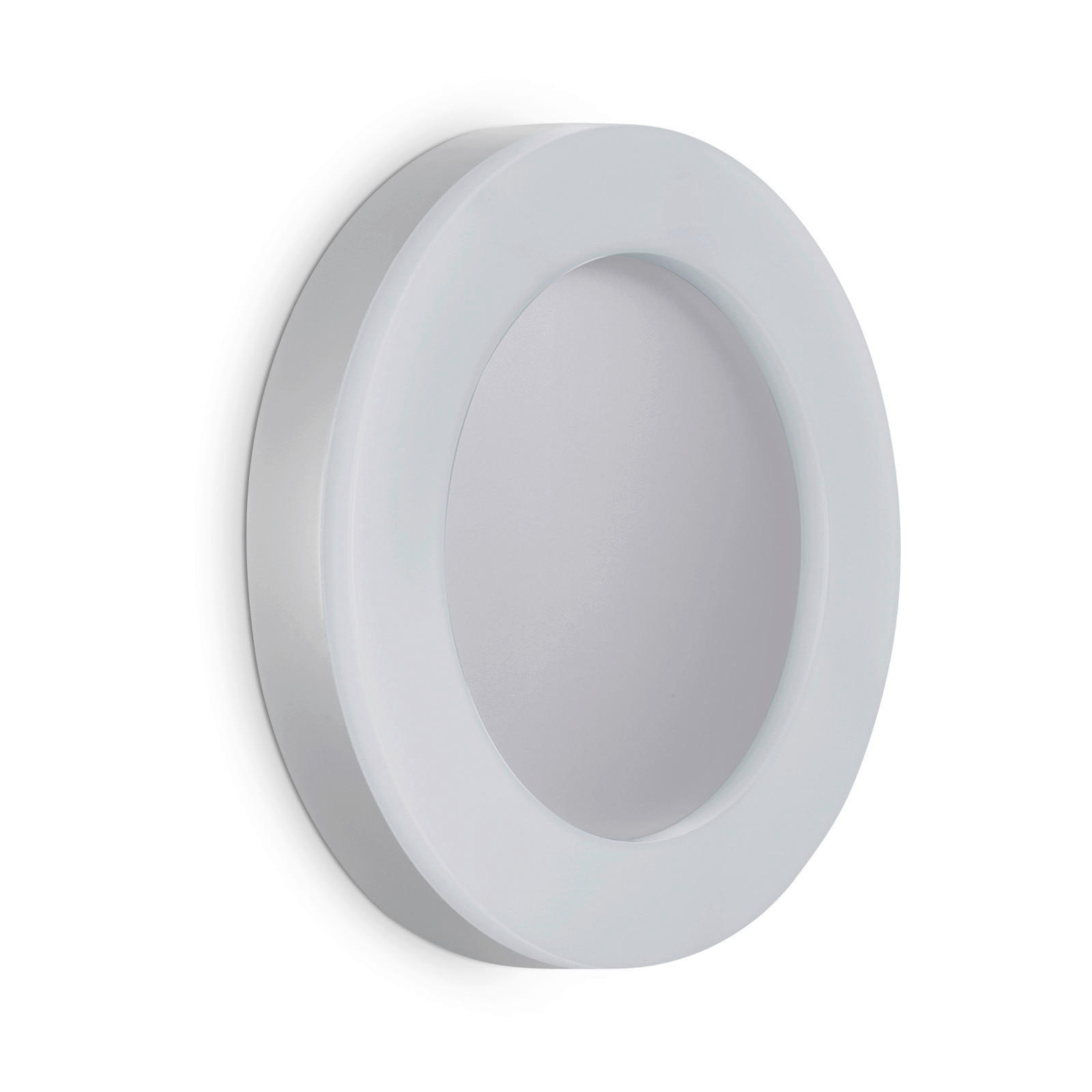 ZUNANJA STENSKA SVETILKA        32/5 cm       - srebrne barve, Basics, kovina/umetna masa (32/5cm) - Telefunken