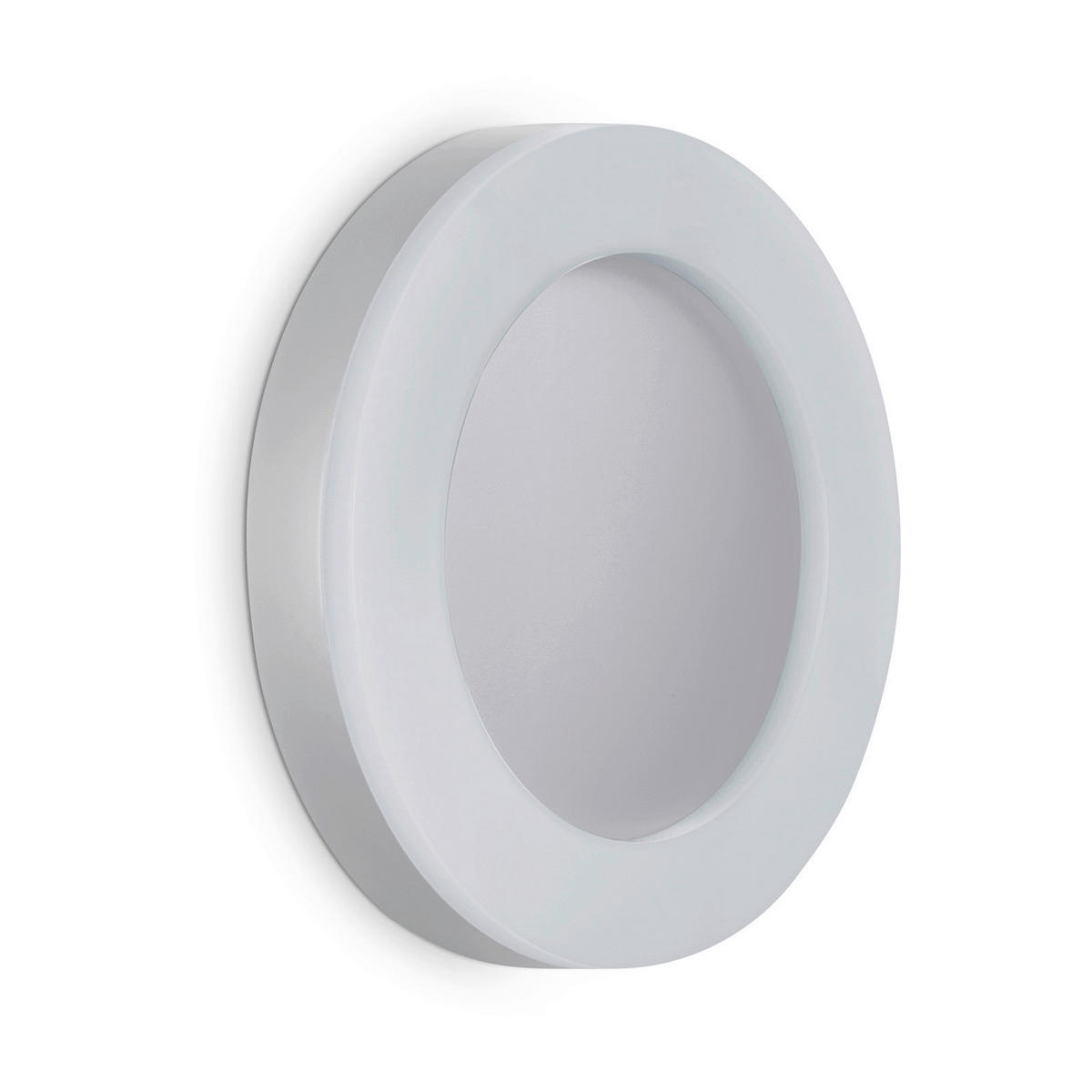 ZUNANJA STENSKA SVETILKA        32/5 cm       - srebrne barve, Basics, kovina/umetna masa (32/5cm) - Telefunken