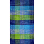 FLECKERLTEPPICH Check  - Blau, KONVENTIONELL, Textil (60/120cm) - Novel