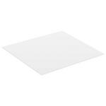 OBERPLATTE in - Weiß, Basics, Glas (45,30/40,50/0,4cm) - Voleo