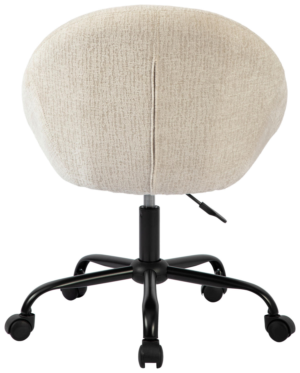 DREHSTUHL Struktur Weiß, Beige  - Beige/Weiß, MODERN, Kunststoff/Textil (62/79/87/61cm) - MID.YOU