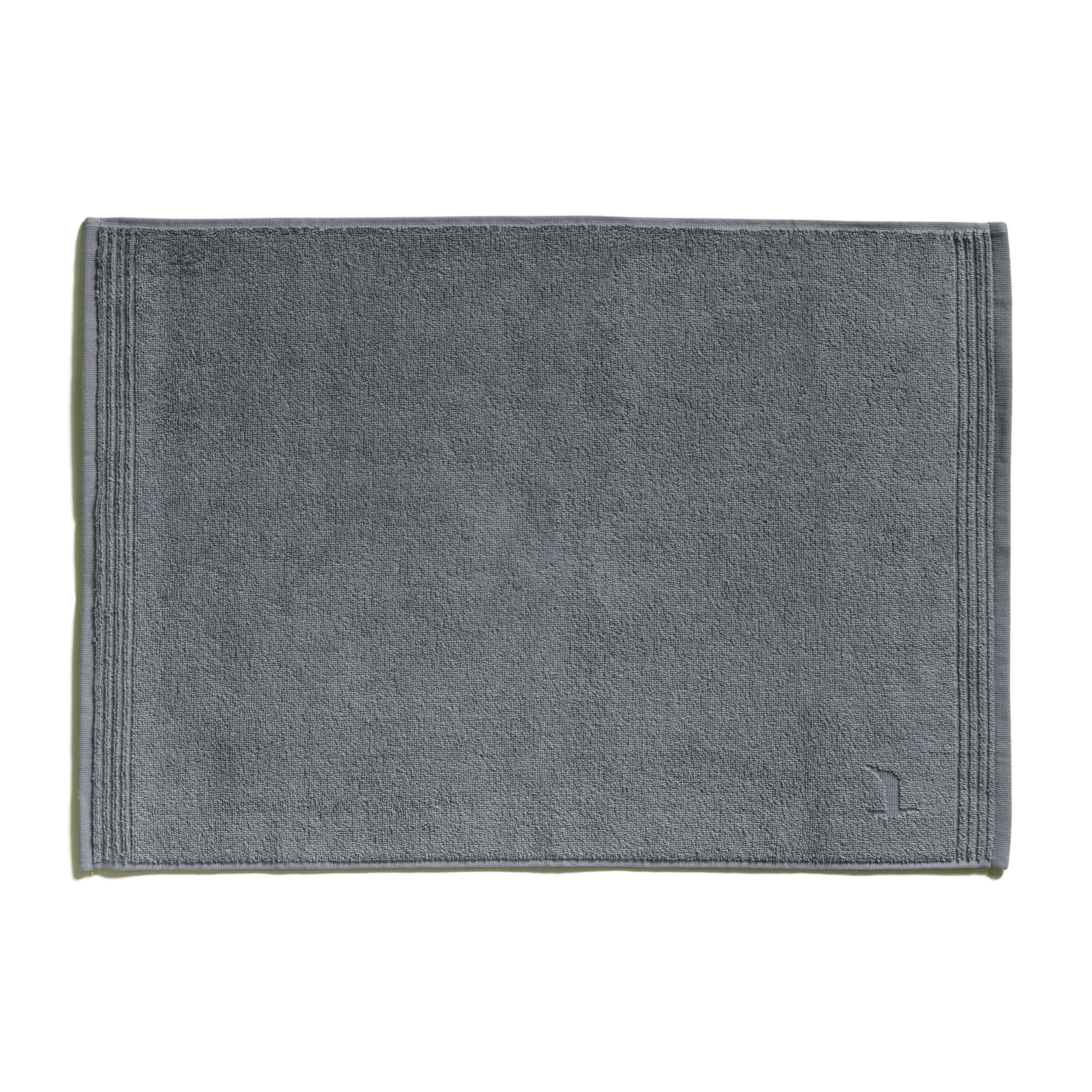 BADEMATTE Superwuschel Grau 50/70 cm  - Grau, Basics, Textil (50/70cm) - Moeve