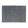 BADEMATTE Superwuschel Grau 50/70 cm  - Grau, Basics, Textil (50/70cm) - Moeve