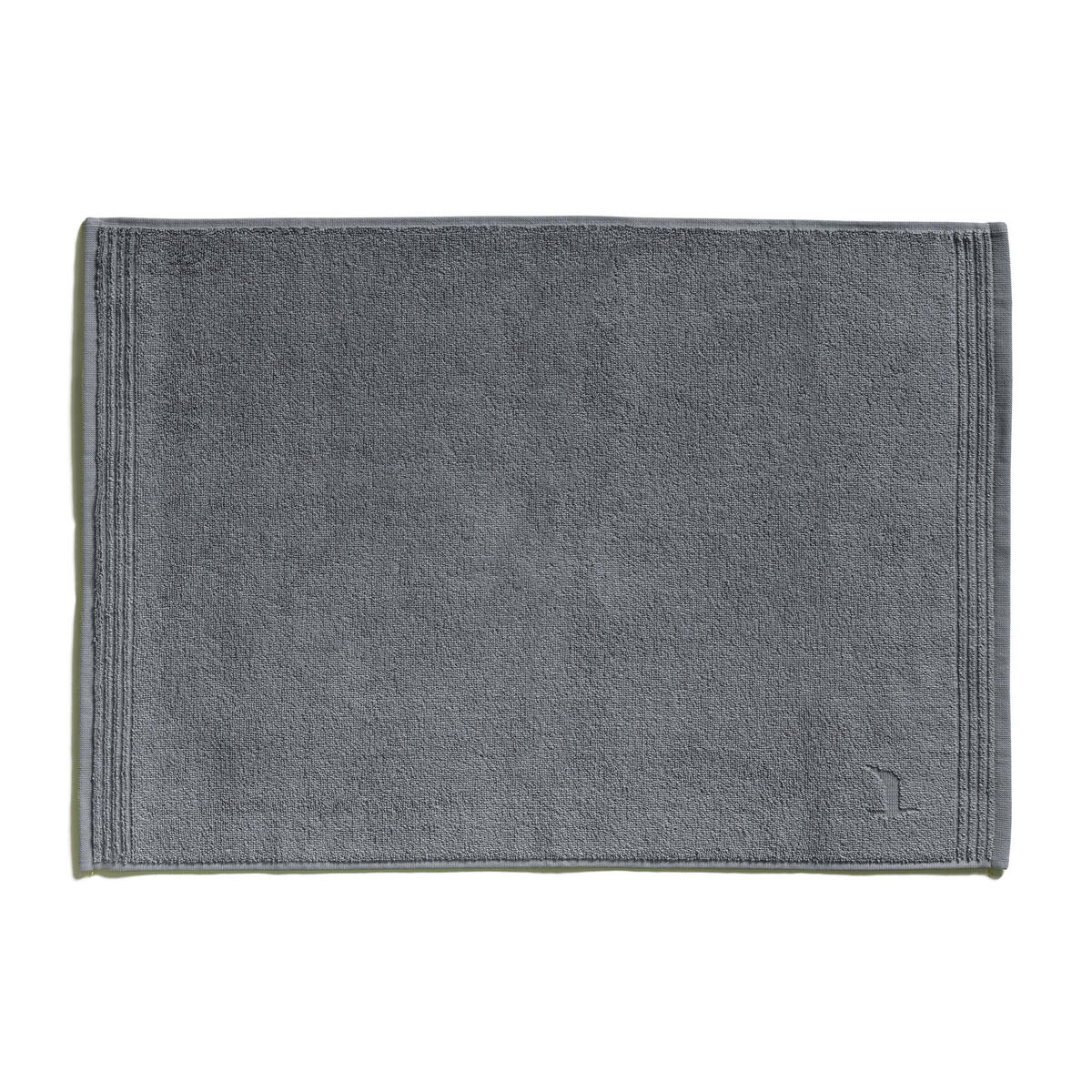 BADEMATTE Superwuschel Grau 50/70 cm  - Grau, Basics, Textil (50/70cm) - Moeve
