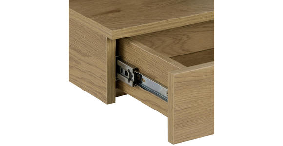 NACHTKÄSTCHEN in Eichefarben - Eichefarben, Design, Holzwerkstoff (35/22,5/32cm) - Carryhome