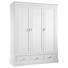 BABYKLEIDERSCHRANK Isolde - Alufarben/Weiß, Trend, Holzwerkstoff/Metall (150,5/192/56cm) - My Baby Lou BABYKLEIDERSCHRANK Isolde - Alufarben/Weiß, Trend, Holzwerkstoff/Metall (150,5/192/56cm) - My Baby Lou