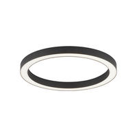 LED PLAFONJERA Pure Lines  - antracit, Dizajnerski, metal/plastika (50/3,9/4cm)